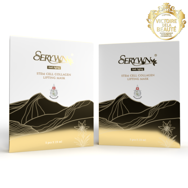 Serywn Swiss Edelweiss Stem Cell Collagen Lifting Mask 1+1 Stem Cell Collagen Lifting Mask