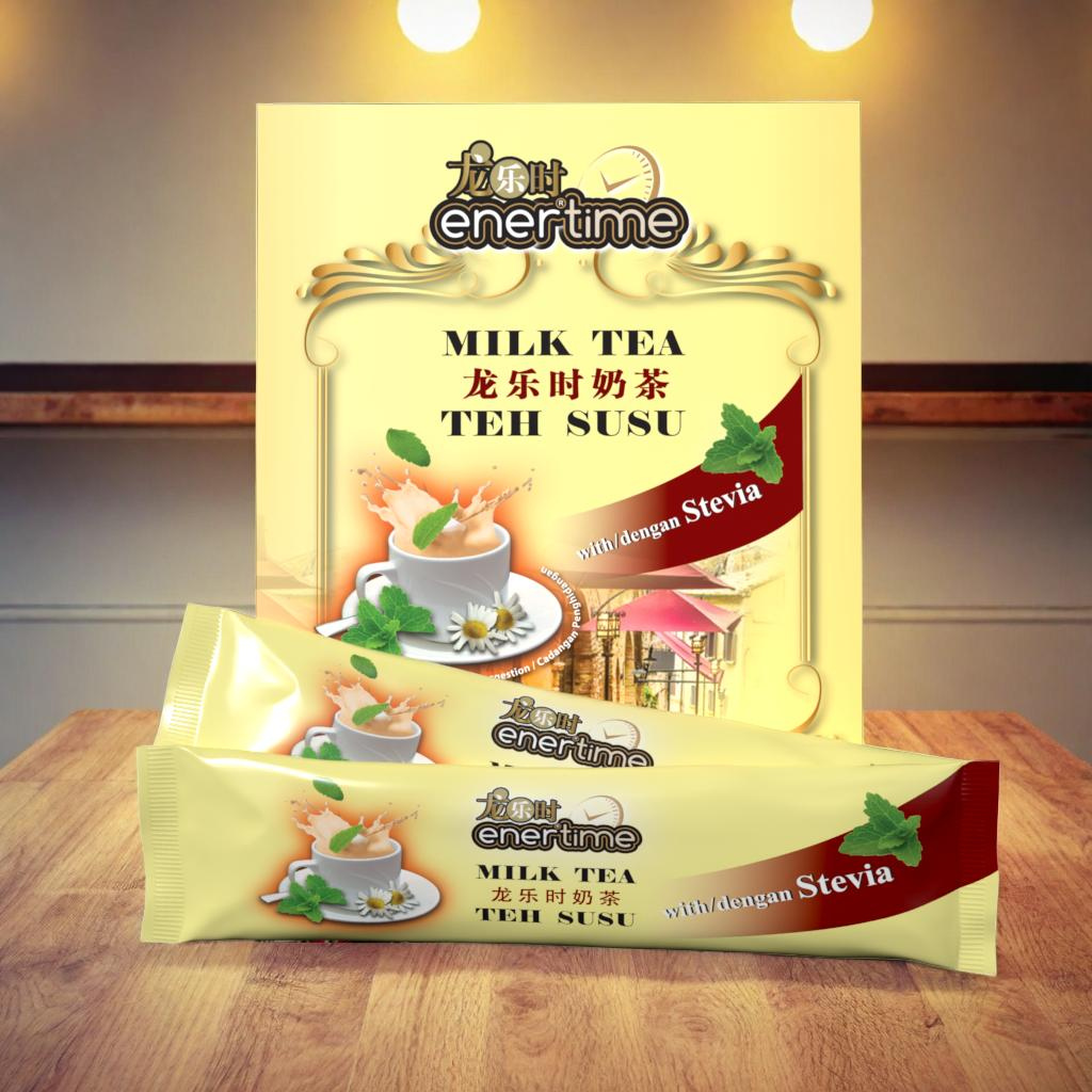 Enertime Milk Tea | healthy milk tea with stevia